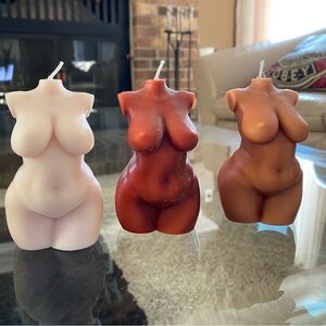 4” Curvy Lady Candles